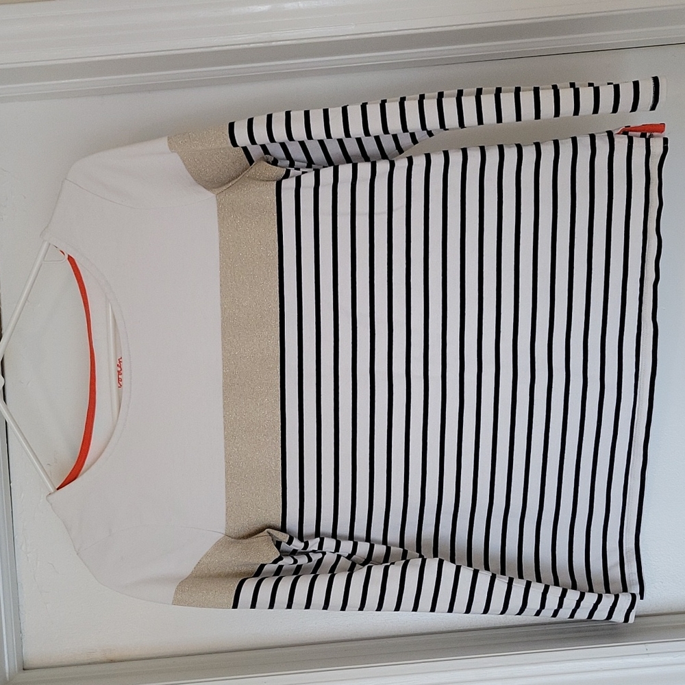 Boden knit striped top